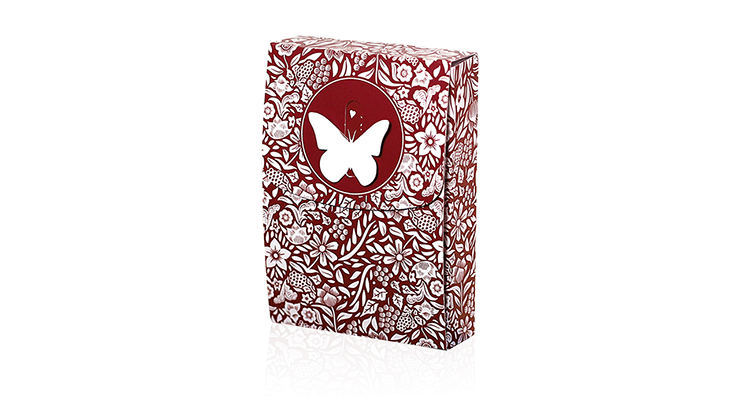 Butterfly Marked Playing Cards (Red) 3rd Edition by Ondrej Psenicka