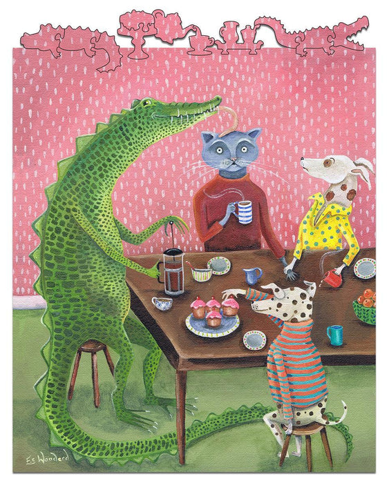 Artifact Wooden Puzzles - Emily Woodard - Coffee and Snacks