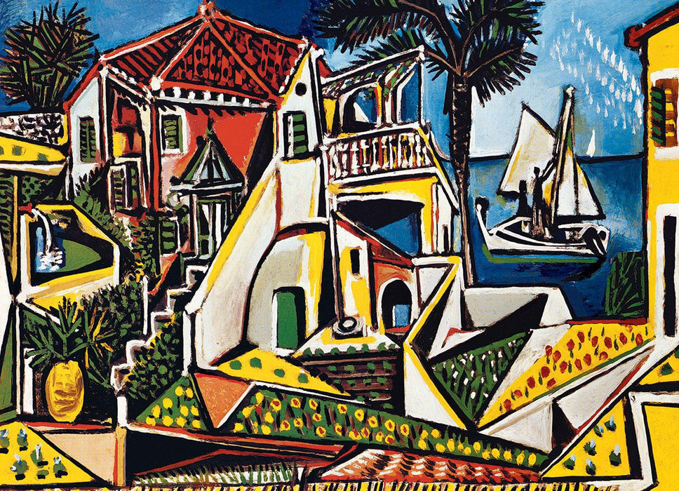 Mediterranean Landscape - Pablo Picasso (Eurographics 1000pc)