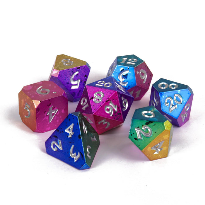 Nebula Rainbow (Cosmic Rainbow) (7-Die RPG Set)