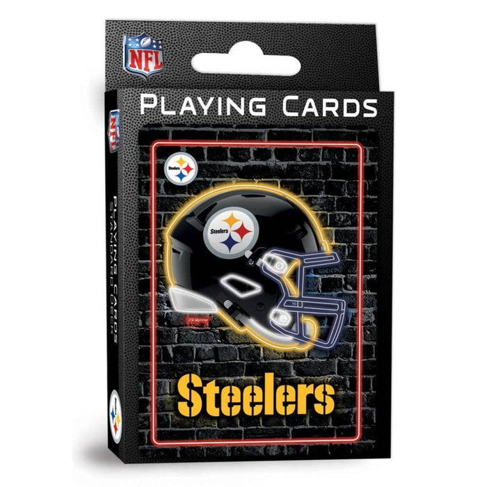 Pittsburgh Steelers Neon Playing Cards