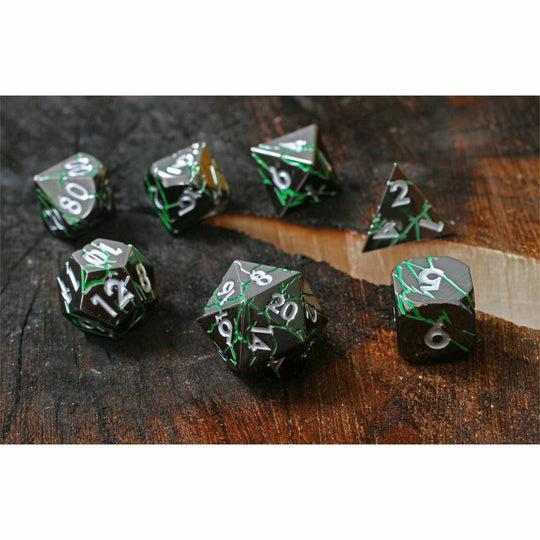 Verdant Storm (Metal 7-Die RPG Set)