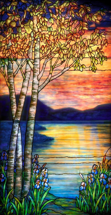 Artifact Puzzles - Tiffany Studios: Birches and Irises