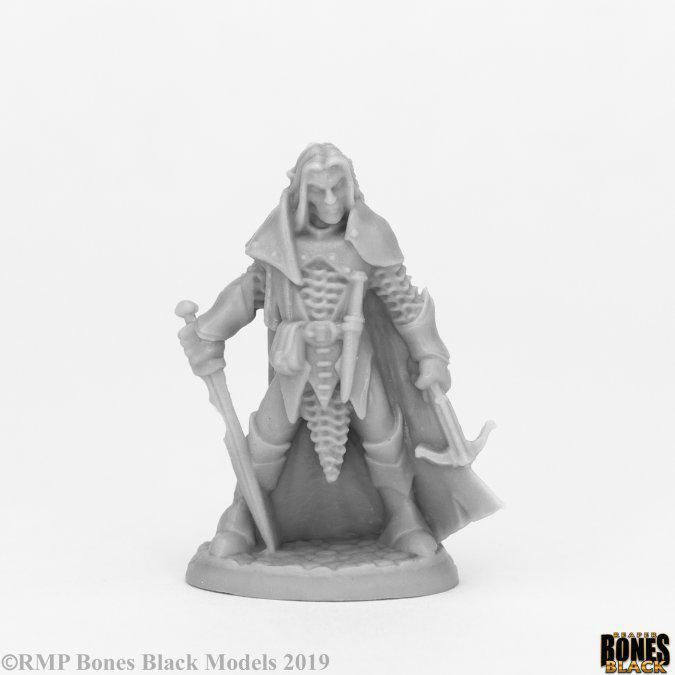 Reaper Bones: Dark Elf Male Warrior
