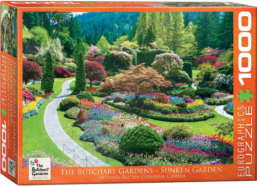 The Butchart Gardens: Sunken Garden (Eurographics 1000pc)