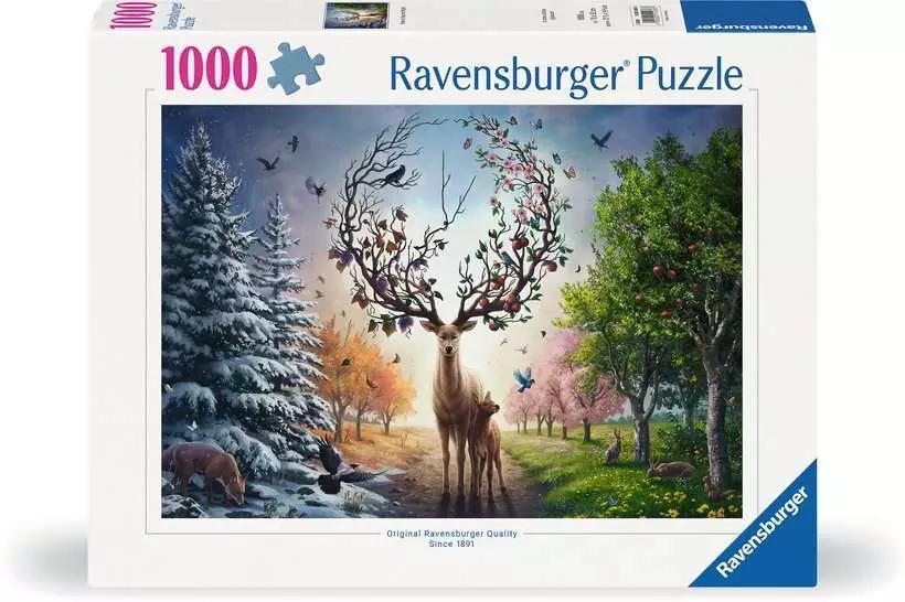 Deer at Day and Night (Ravensburger 1000pc)