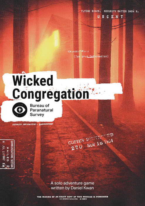 Wicked Congregation: Bureau of Paranatural Survey