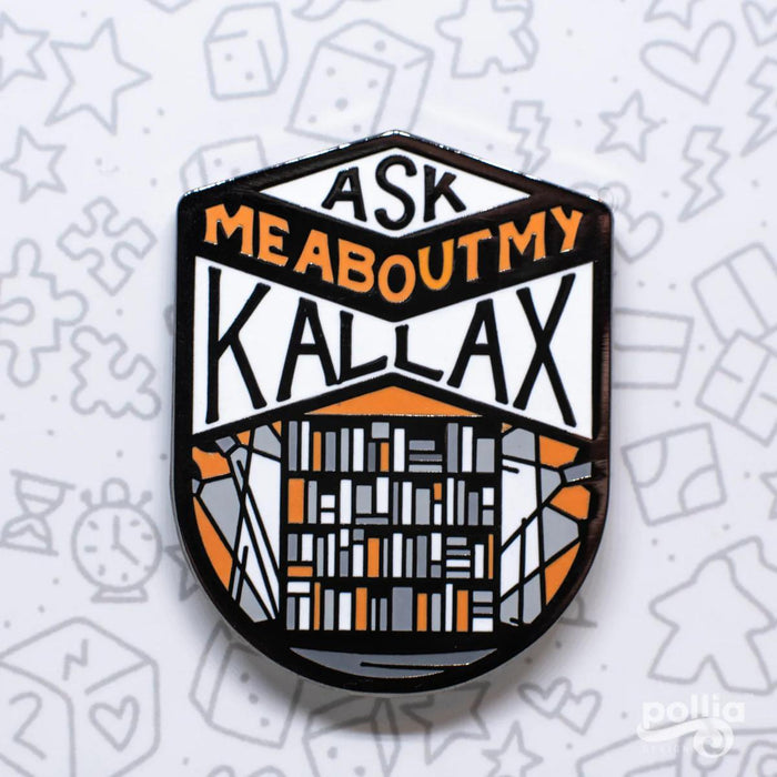 Ask Me About My Kallax - Board Game Pins (F3)