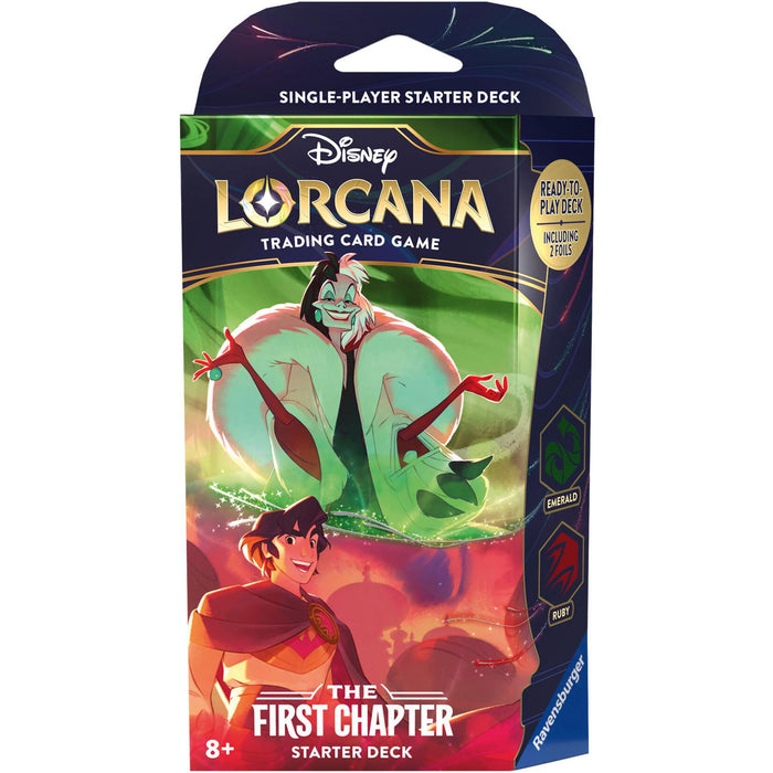 Disney Lorcana: The First Chapter Starter Deck - Daring and Deception Games Unlimited, LLC Disney Lorcana: The First Chapter Starter Deck - Daring and Deception Games Unlimited, LLC