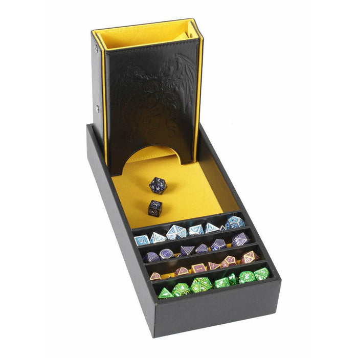 Citadel Dice Tower and Tray (Yellow)