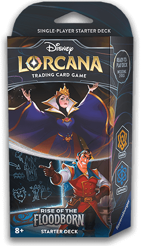 Disney Lorcana: Rise of the Floodborn - Tactical Teamwork Starter Deck Games Unlimited, LLC Disney Lorcana: Rise of the Floodborn - Tactical Teamwork Starter Deck Games Unlimited, LLC