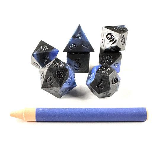 Advanced Dice & Crayon (Black/blue)