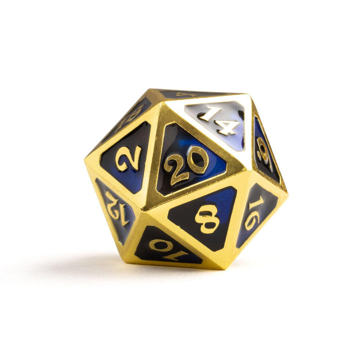 Dire d20 Dark Arts Undertow (Metal Die)