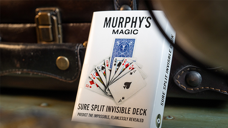 SURE SPLIT Invisible Deck Bicycle (Blue)
