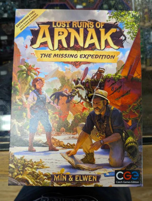 Lost Ruins of Arnak: The Missing Expedition DAMAGED BOX.