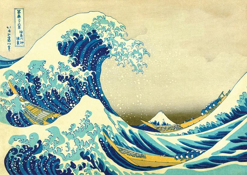 The Great Wave of Kanagawa by Katsushika Hokusai (Enjoy 1000pc)