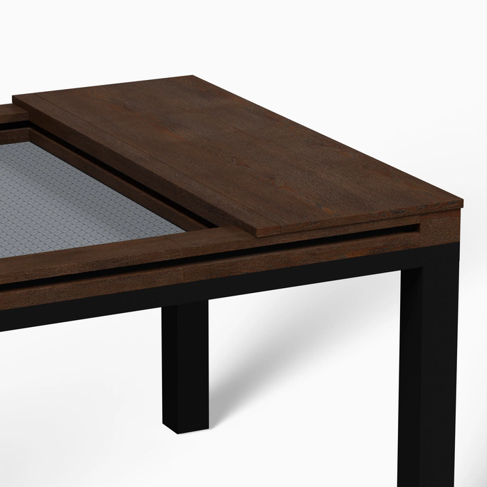 Pangea Table 4x6 Divider - Dark Walnut (2 Pack)