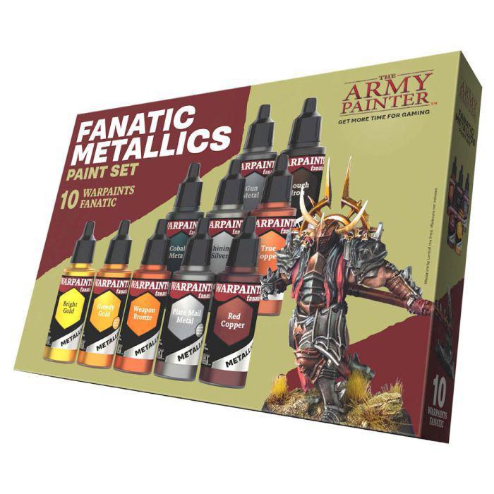 Army Painter Fanatic Metallics Paint Set