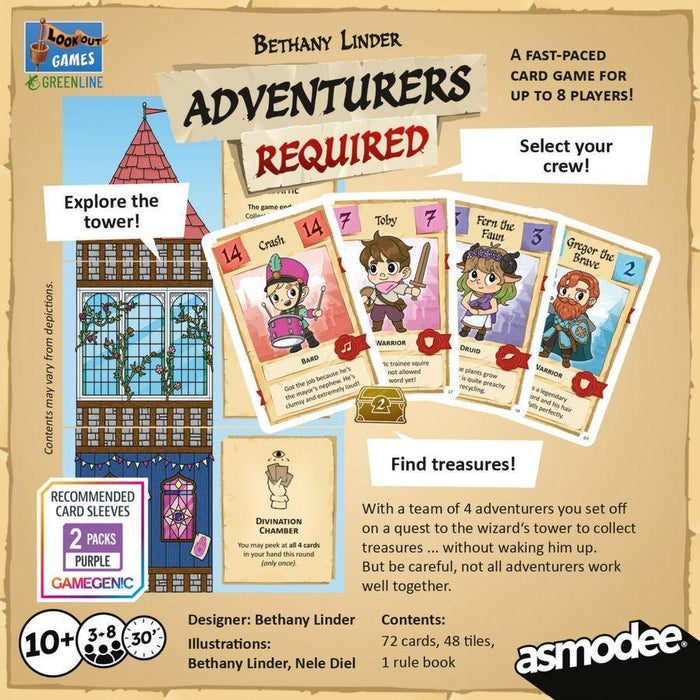 Adventurers Required