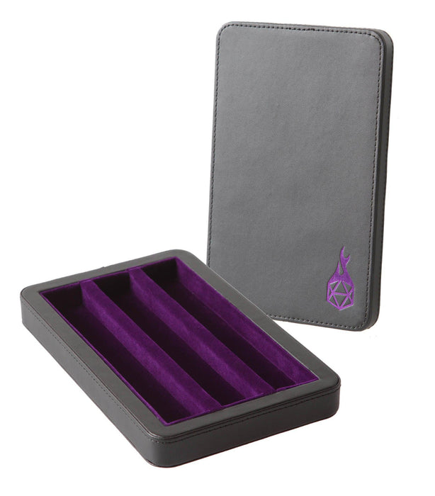 Reliquary 3-Row Premium Dice Case (Purple)