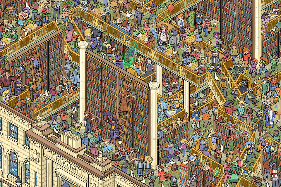 Artifact Wooden Puzzles - Elijah Haswell - Once Upon A Wimmelbild