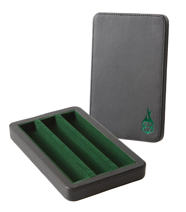 Reliquary 3-Row Premium Dice Case (Green)