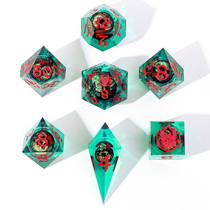 Always Watching: Wraithbound Sharp Edge (Liquid Core RPG Dice Set)