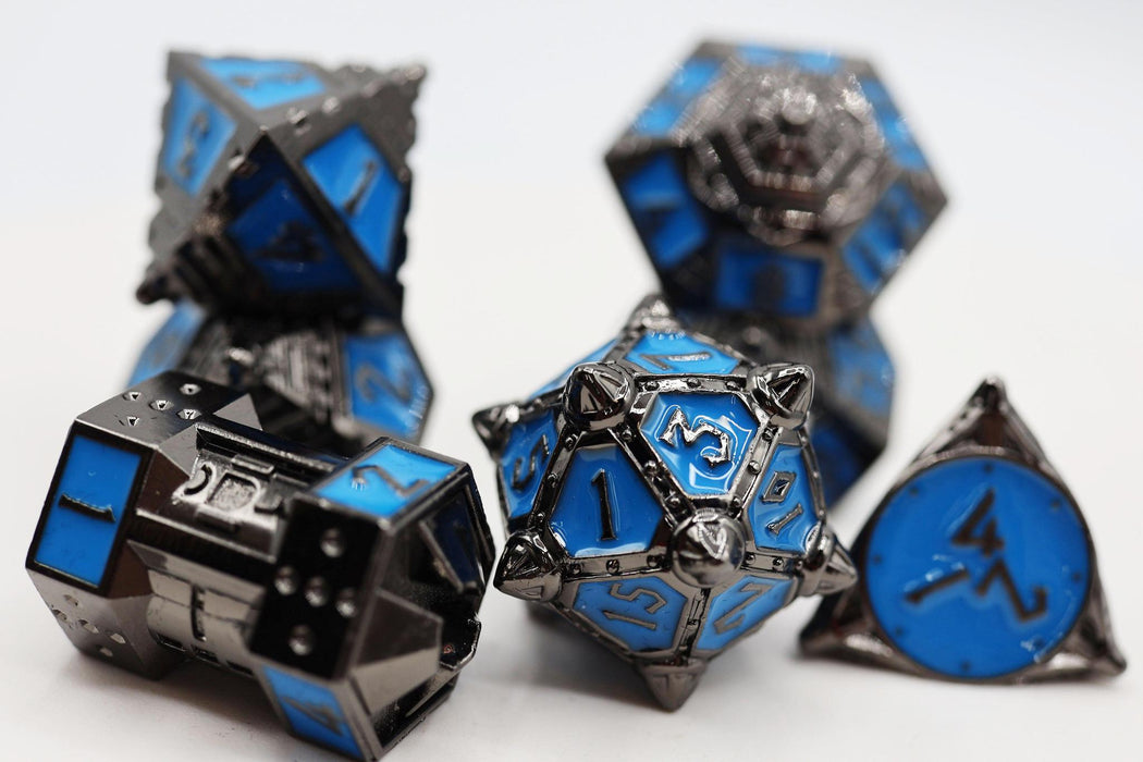 Dice 51: Kepler-452b (Metal 7-Die RPG Set)