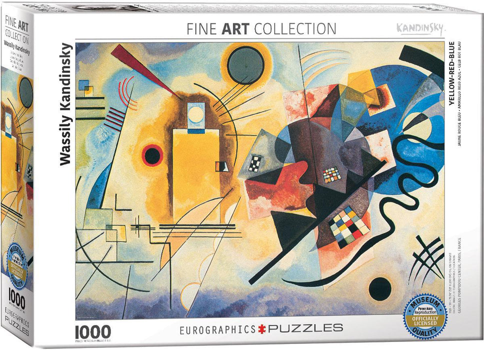 Yellow Red Blue by Kandinsky (Eurographics 1000pc)