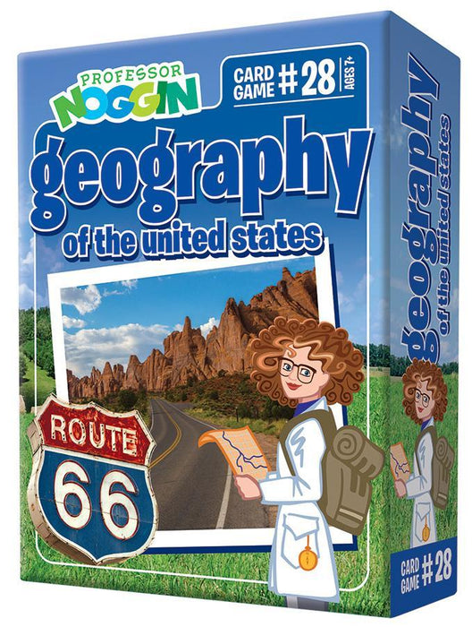 Professor Noggin Card Game: Geography of the United States