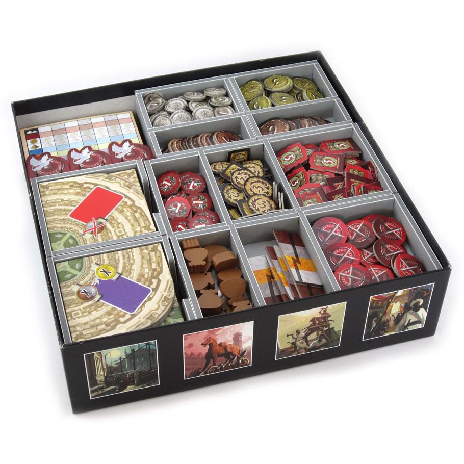 Box Insert: 7 Wonders 1st Edition + Expansions — Games Unlimited, LLC