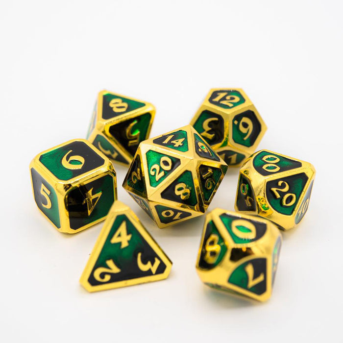 Mythica Dark Arts Contagion (Metal 7-Die RPG Set)