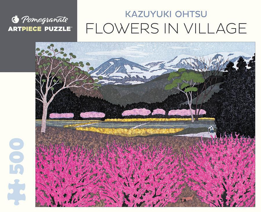 Kozuyuki Ohtsu - Flowers In Village (Pomegranate 500pc)