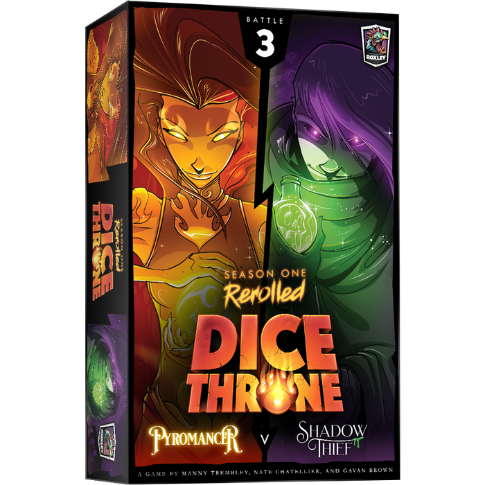 Dice Throne Season One Rerolled: Pyromancer v Shadow Thief