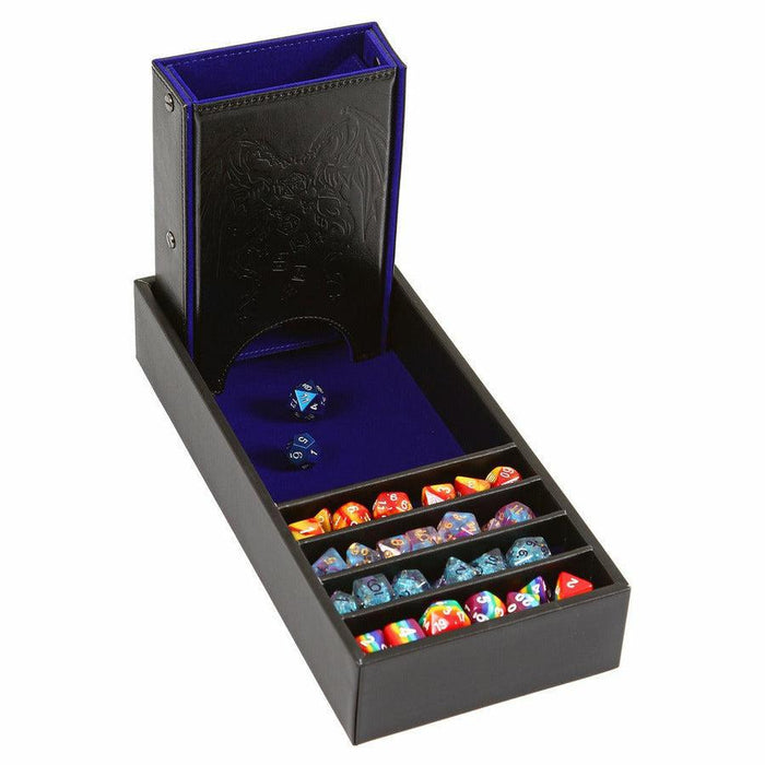 Citadel Dice Tower and Tray (Blue)