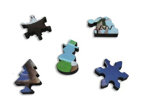 Artifact Wooden Puzzles - Merry Christmas by Iwona Lifsches