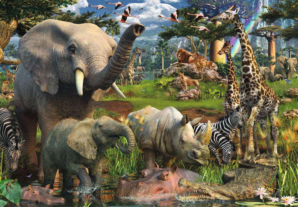 At The Watering Hole (Ravensburger 18000pc)
