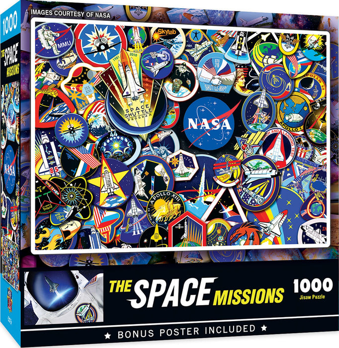 The Space Missions (1000 pc Master Pieces Jigsaw Puzzle)