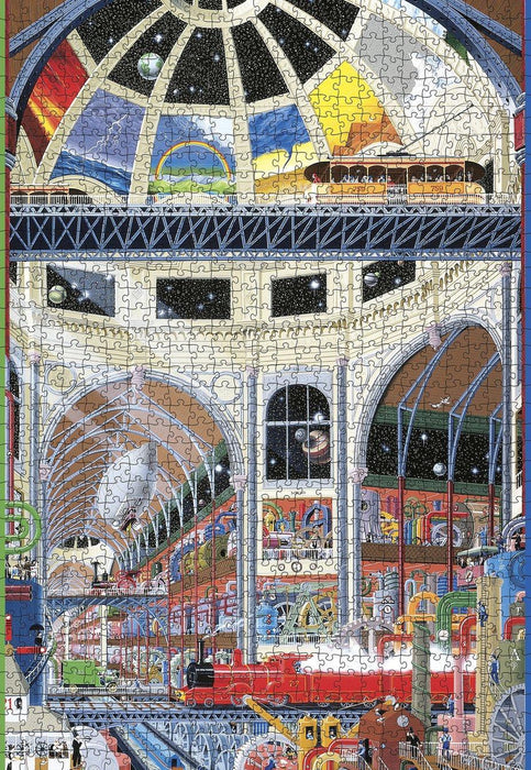 Mike Wilks: The Weather Works: The Grand Hall (Pomegranate 1000pc)