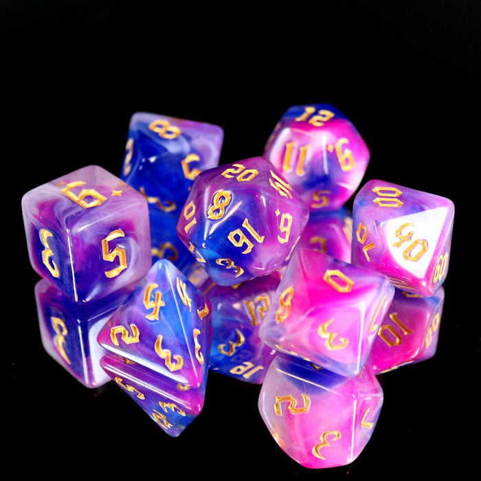 Rose Gold (7-Die RPG Set)