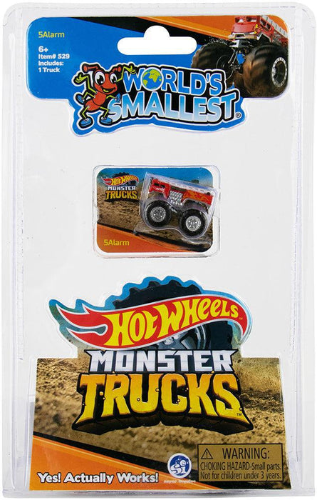 World's Smallest Hot Wheels Monster Trucks