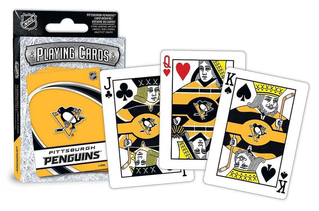 Penguins Playing Cards