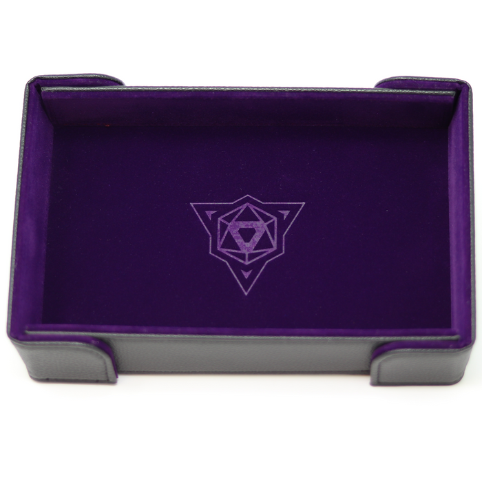 Magnetic Rectangle Tray w/ Purple Velvet