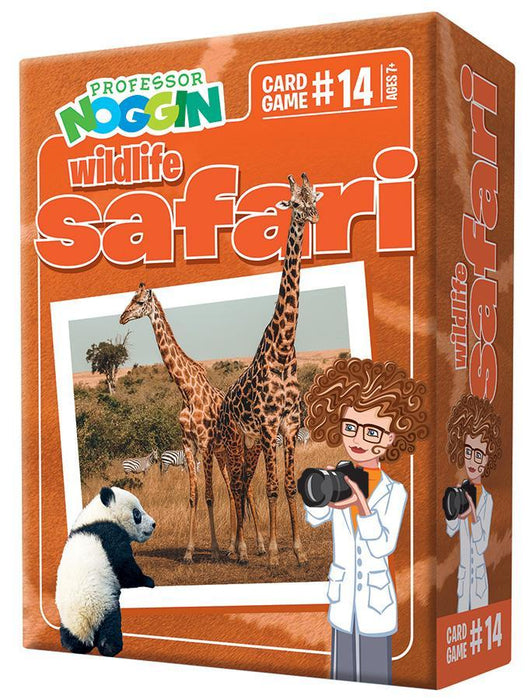 Professor Noggin Card Game: Wildlife Safari