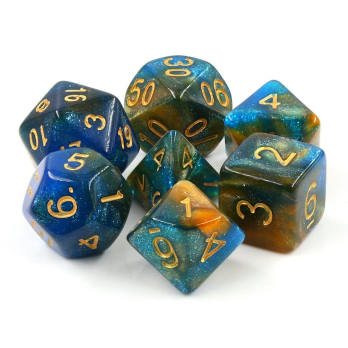 River At Dusk (7-Die RPG Set)