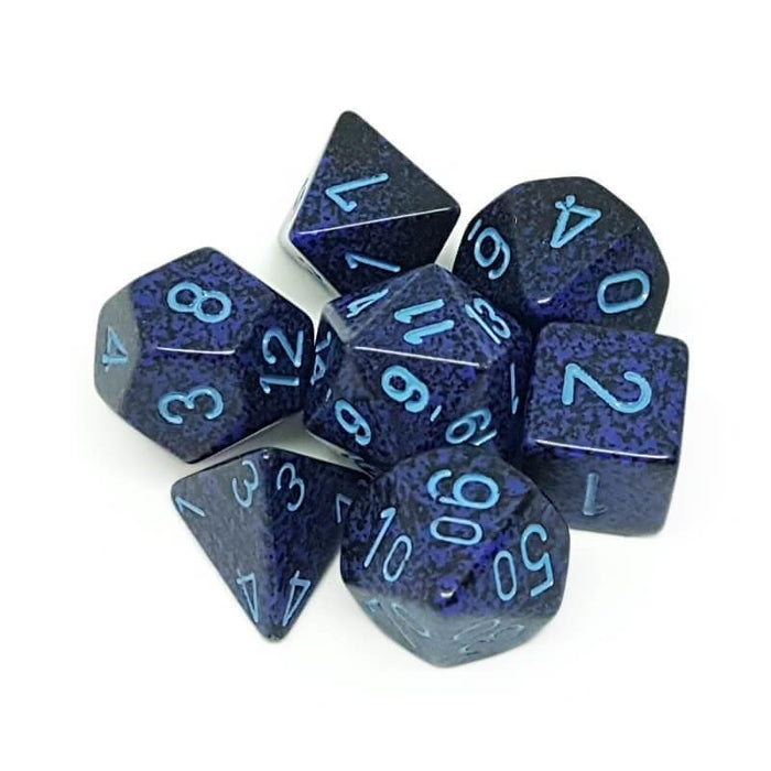 Speckled Cobalt (7-Die RPG Set)