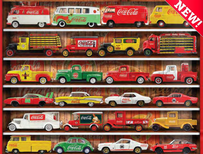 Coca-Cola Cars (Springbok 1000pc)