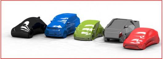 Kanban EV Metal Car Set