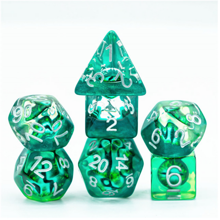 Jade Dragon Eye (7-Die RPG Set)