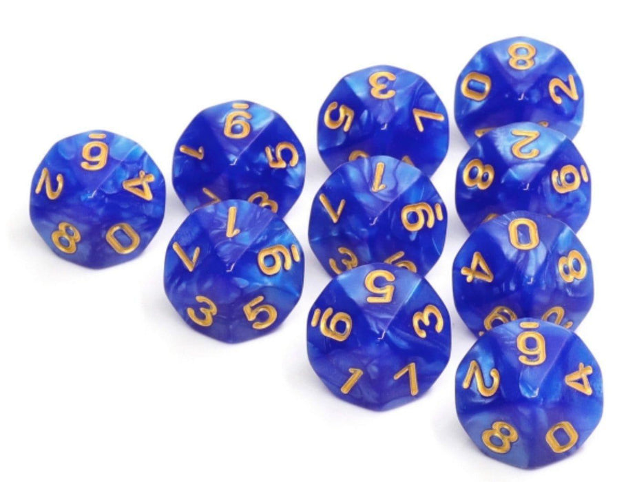 Blue Pearl (10 D10 set)